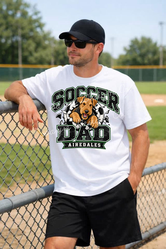 Team Customizable Soccer Dad Shirt/Long Sleeve/Crewneck/Hoodie