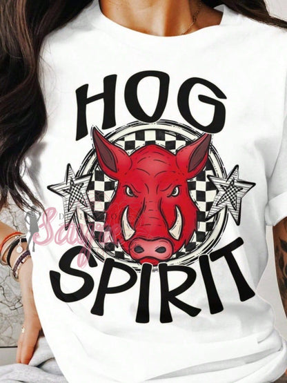 Hog Spirit Shirt/Long Sleeve/Crewneck/Hoodie