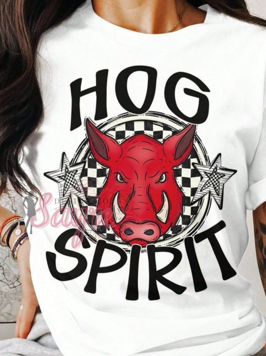 Hog Spirit Shirt/Long Sleeve/Crewneck/Hoodie