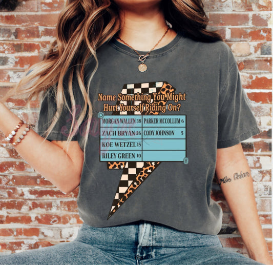 Customizable Comfort Color Artist Funny Feud Tee