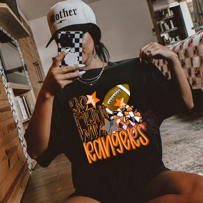 Go Fight Win Rangers Shirt/Long Sleeve/Crewneck/Hoodie