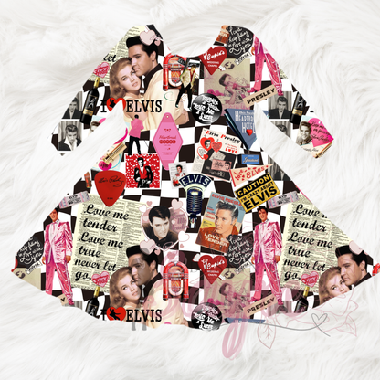 Elvis Love Me Tender 0/3M-Adult 4XL