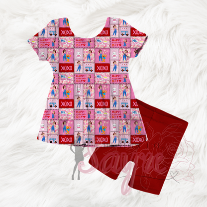 Ms. Rachel Valentine’s Day 0/3M-Adult 4XL