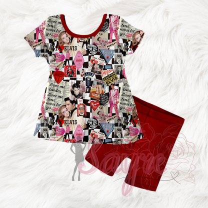 Elvis Love Me Tender 0/3M-Adult 4XL