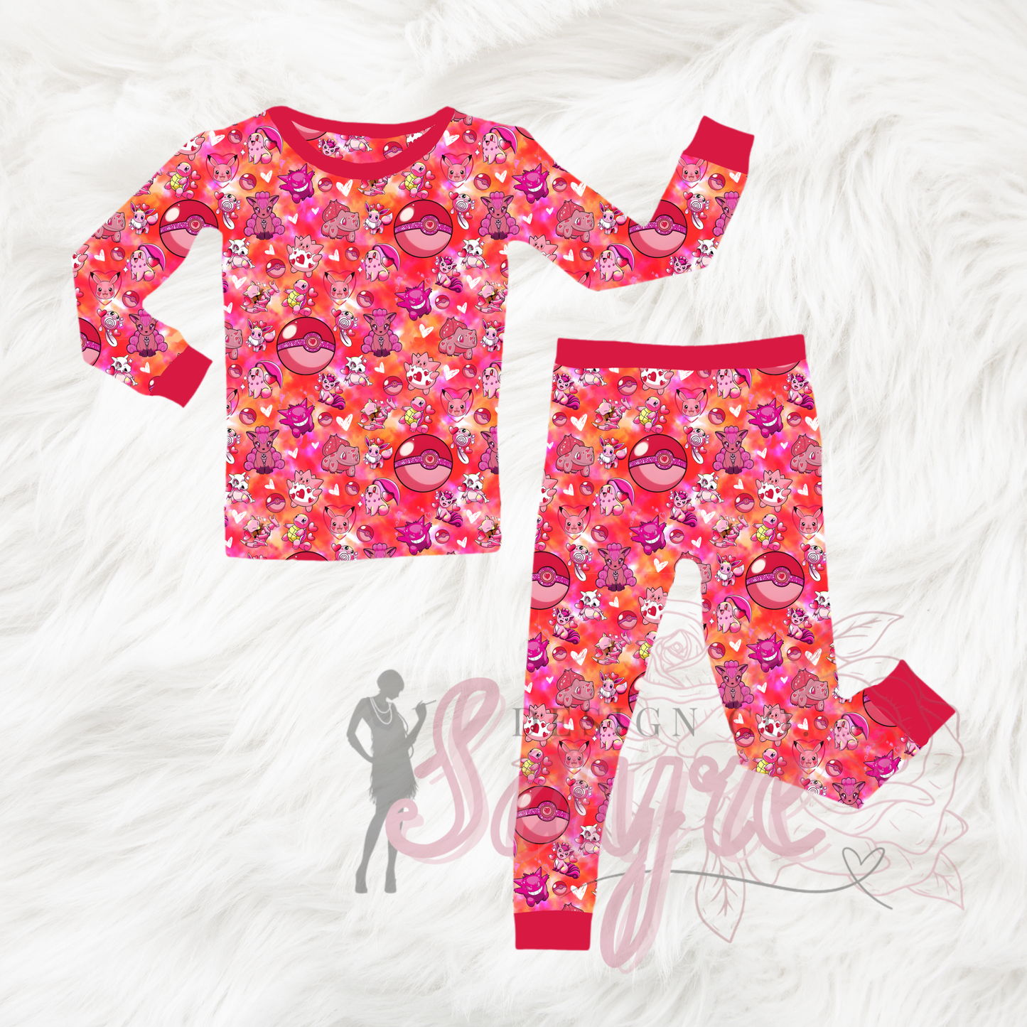 Gotta Catch Em All Love 0/3M-Adult 4XL