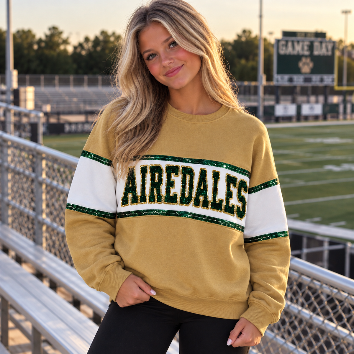 Customizable Sequin Team Sweatshirt- Round 1 closes 9/27!