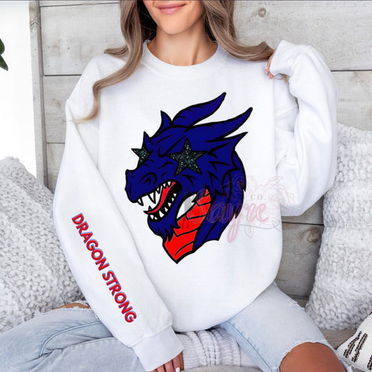 Dragon Strong Shirt/Long Sleeve/Crewneck