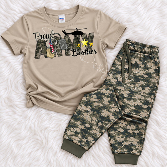 ARMY Boys Customizable Jogger Set- Closes 10/4!