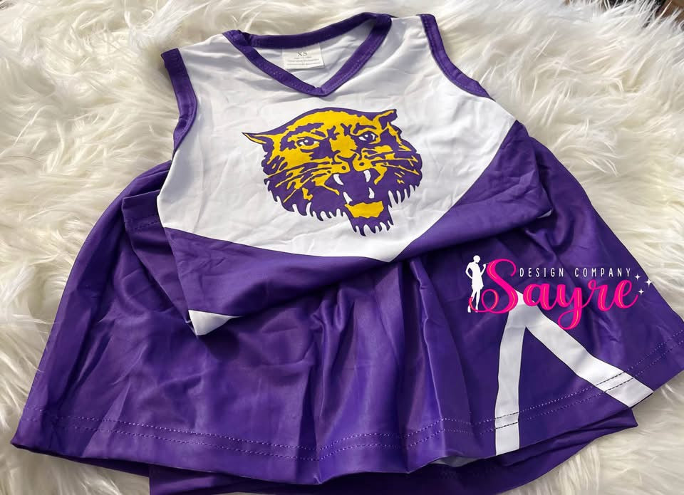 Customizable V Cheer Uniforms
