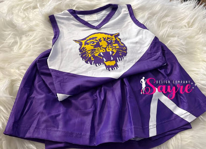 Customizable V Cheer Uniforms