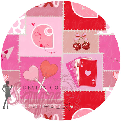 Pink Farmhand Valentine’s Day 0/3M-Adult 4XL