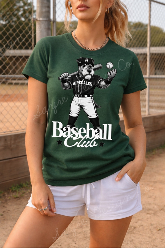 Airedales Baseball Club Shirt/Long Sleeve/Crewneck/Hoodie