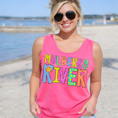 Custom Text Beach/Lake/River Tee/Tank