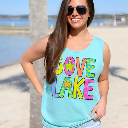 Custom Text Beach/Lake/River Tee/Tank