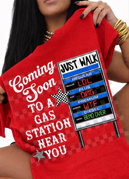 Just Walk Gas Shirt/Long Sleeve/Crewneck/Hoodie