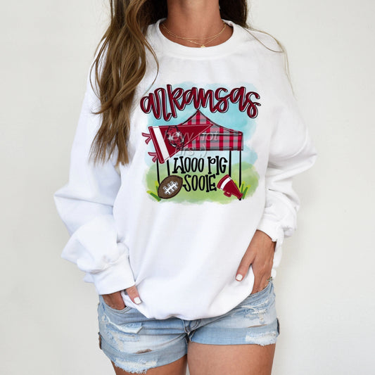 Arkansas Tailgate Tent Shirt/Sweatshirt