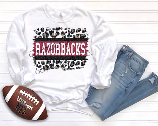 Razorbacks Leopard-Adult Sayre Design Co.