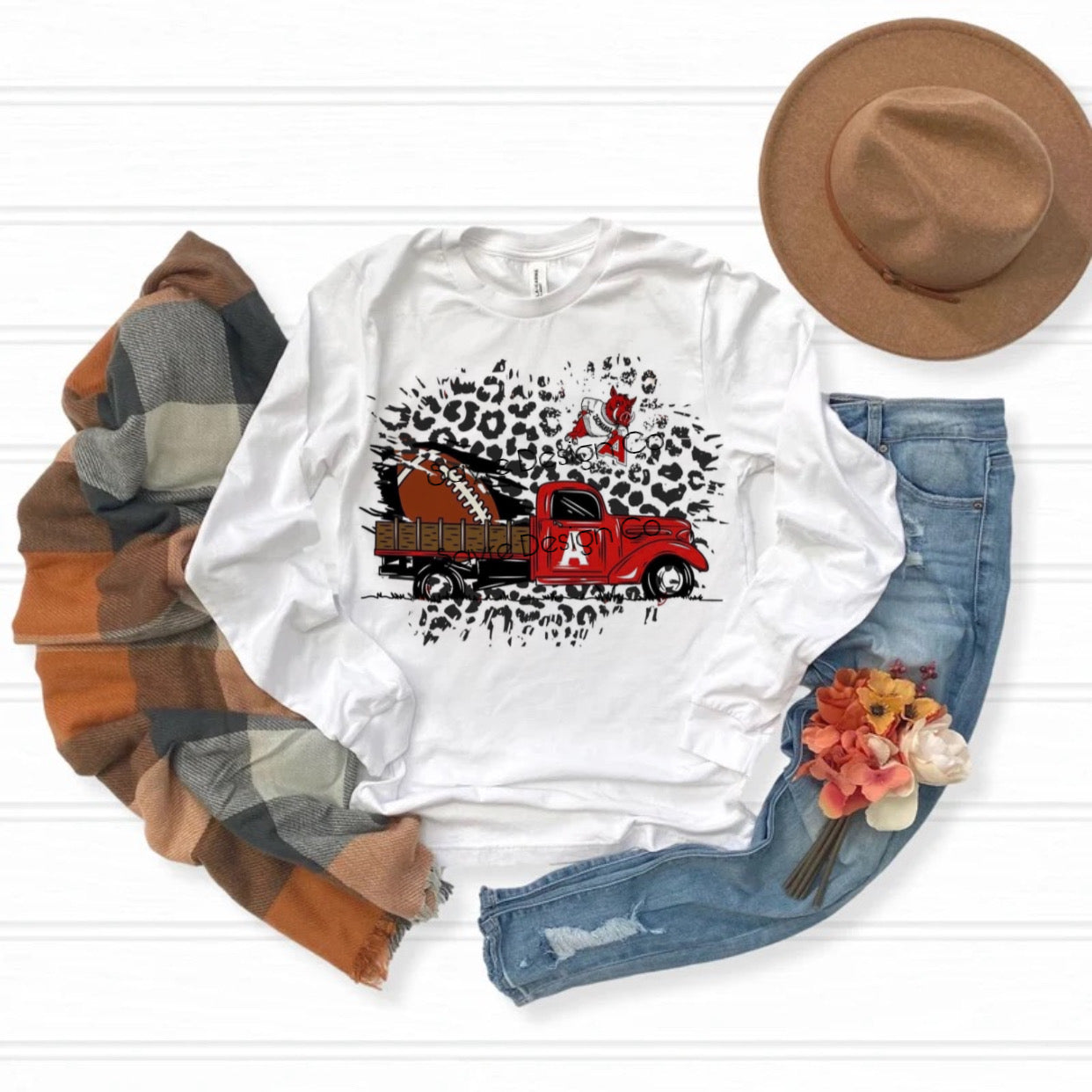 Razorbacks Truck-Adult Sayre Design Co.