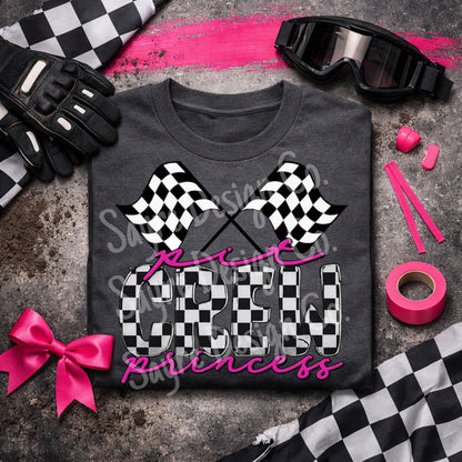 Pit Crew Princess Shirt/Long Sleeve/Crewneck/Hoodie