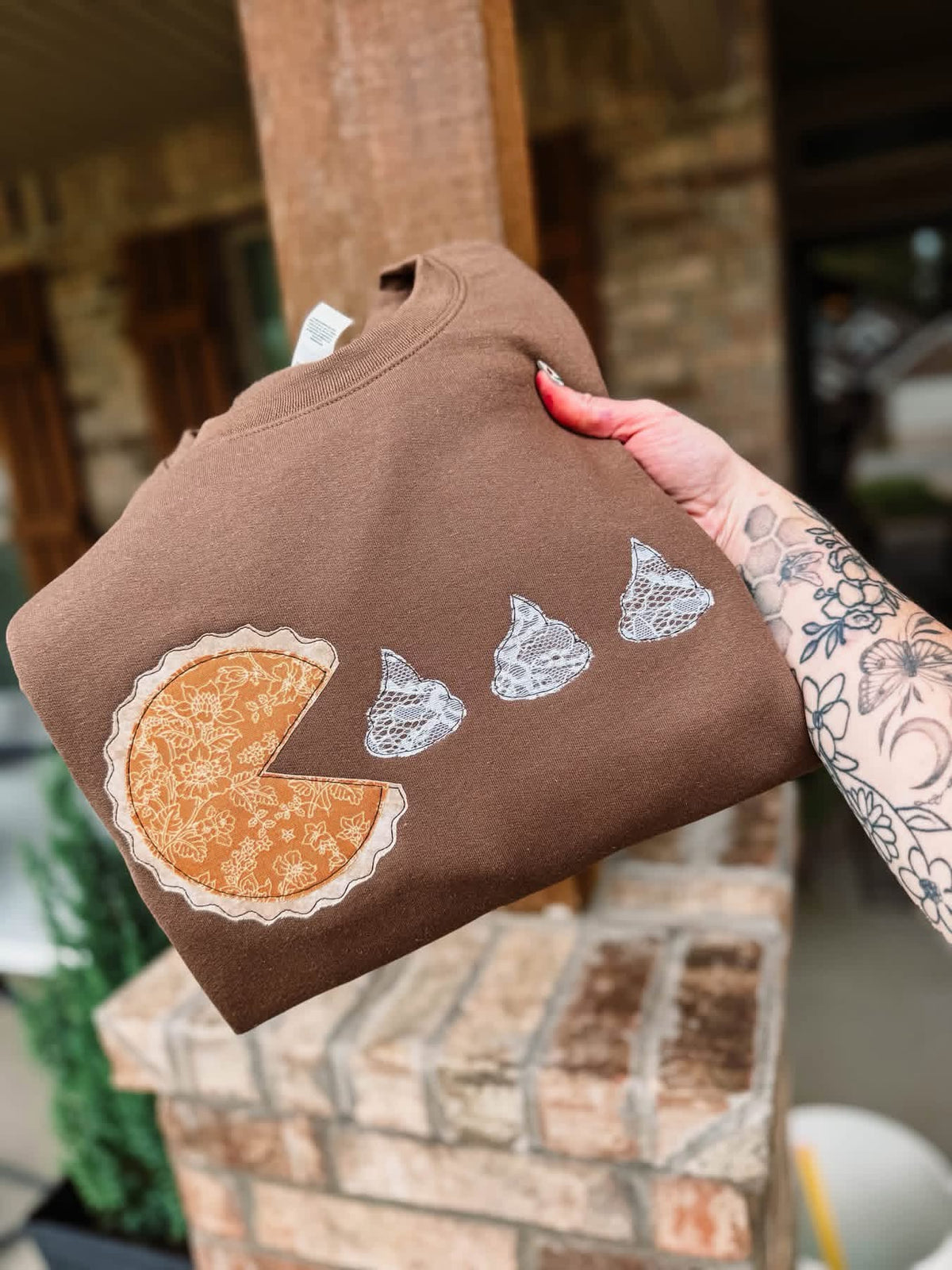 Pumpkin Pie Embroidered Crewneck- Closes 10/18!