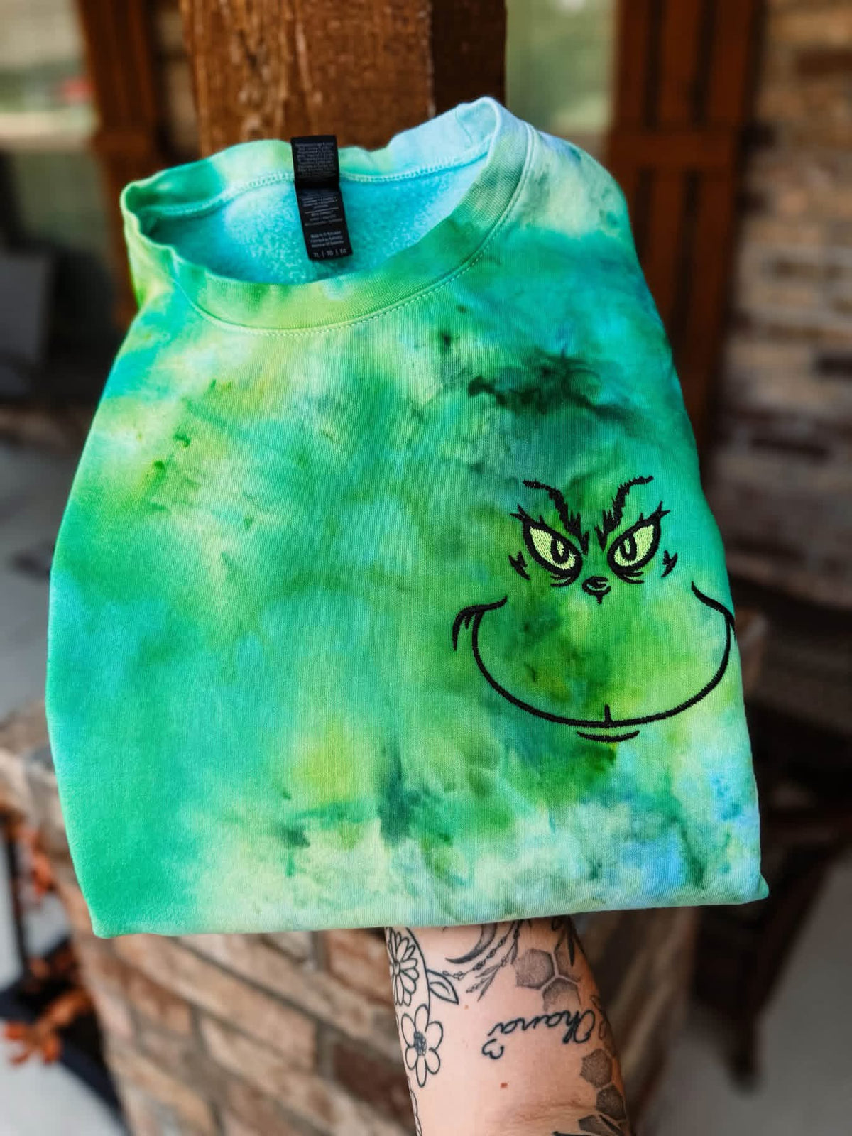 Tie-Dye Whoville Crewneck Sweatshirt