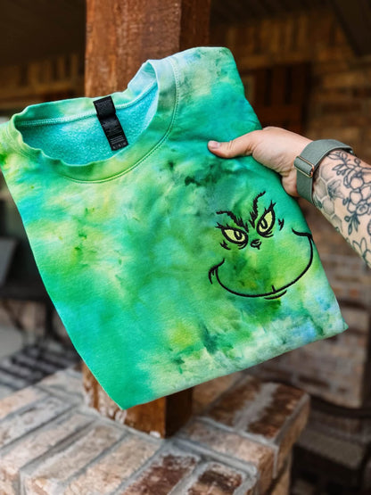 Tie-Dye Whoville Crewneck Sweatshirt