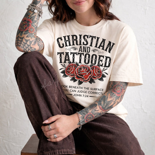 Tattooed Christian Shirt/Sweatshirt