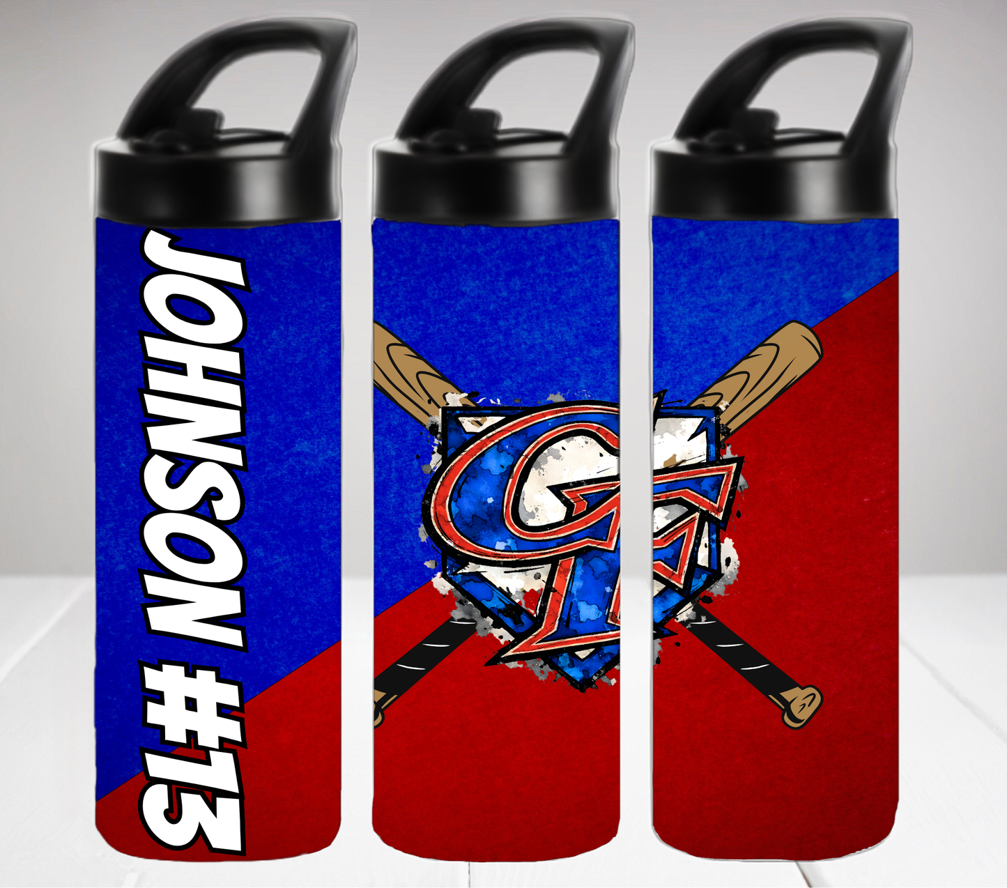 Custom CF 20oz Steel Water Bottle