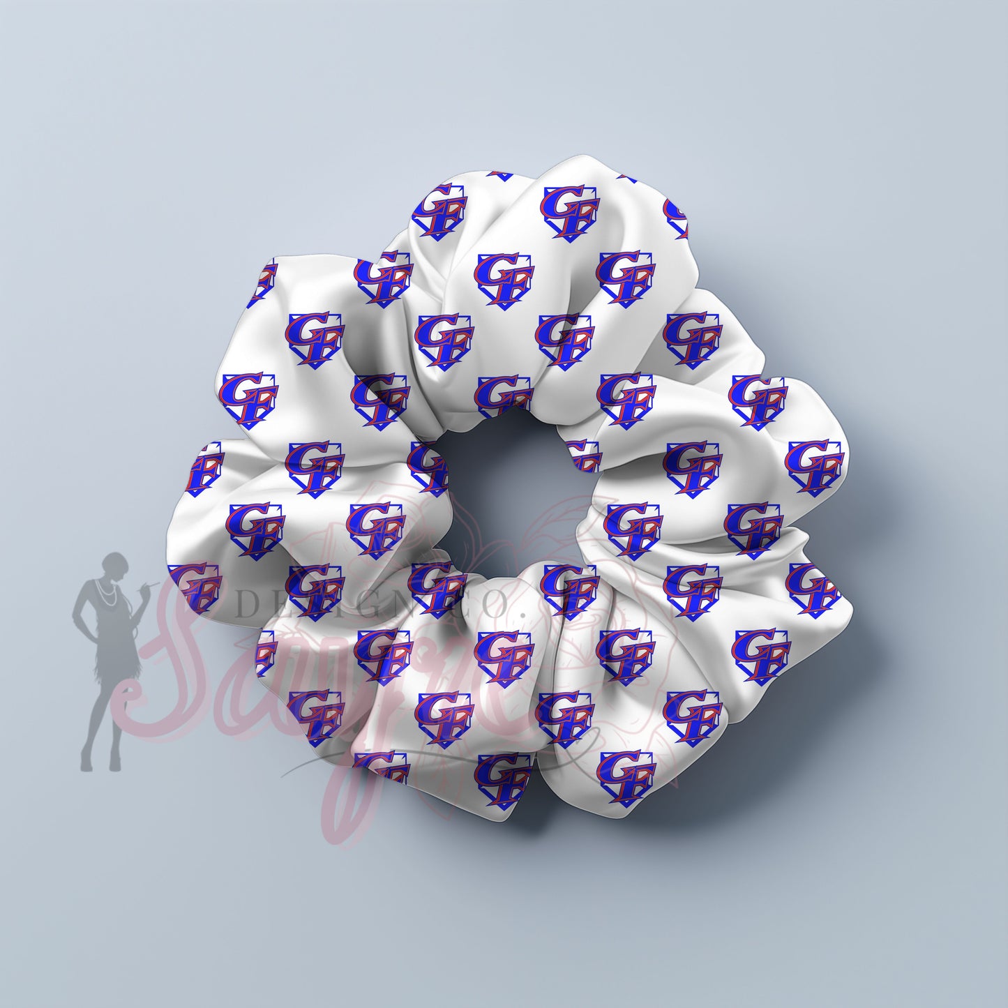 CF Baseball Scrunchie