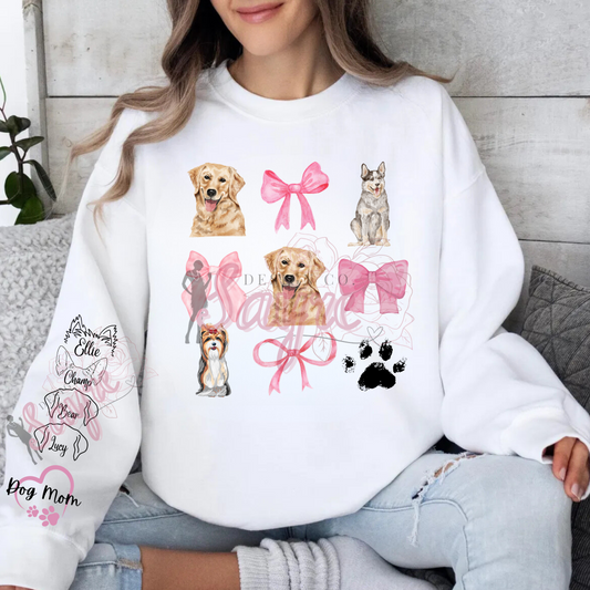 Custom Pets Crewneck Sweatshirt-Adult Sayre Design Co.