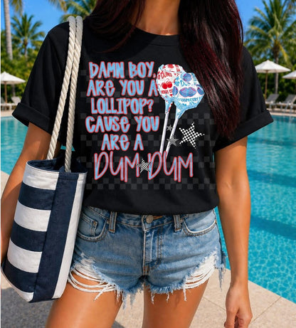 Boy Dum Dum Shirt/Long Sleeve/Crewneck
