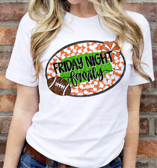 Color Customizable Friday Night Family Shirt/Sweatshirt