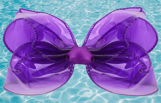 4” Purple Swim Bow Sayre Design Co.