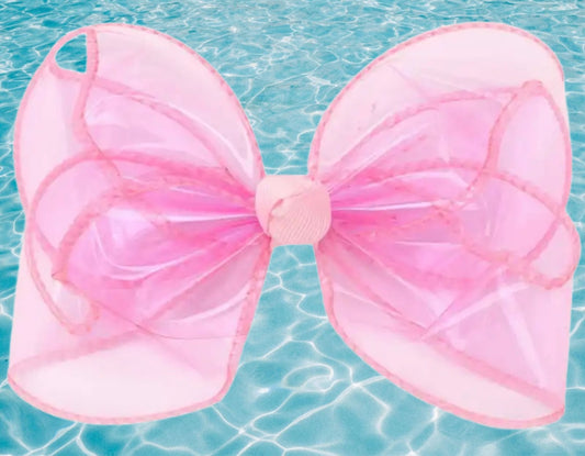 4” Light Pink Swim Bow Sayre Design Co.