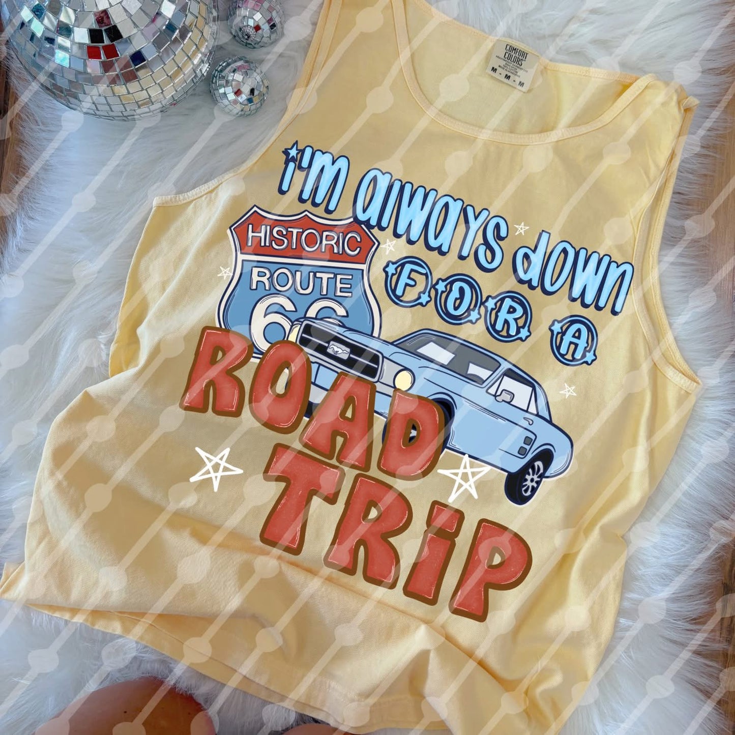Always Down for a Roadtrip Shirt/Tank