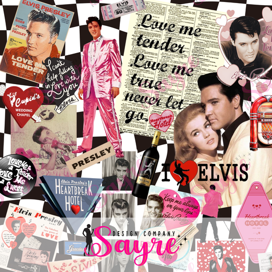 Love Me Tender Valentine’s Seamless Digital File