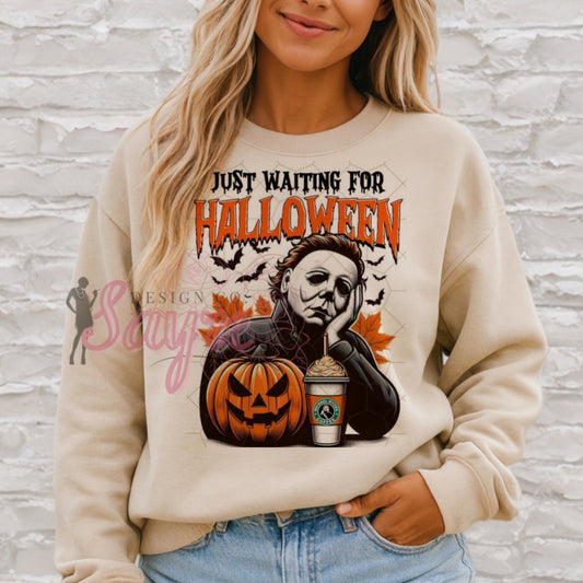 Michael Waiting on Halloween Shirt/Sweatshirt