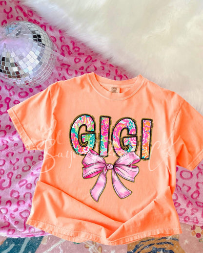 Preppy Coquette GiGi Tee *Multiple Colors!*No