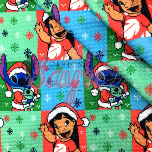 Stitch Christmas Blocks- Bullet Fabric