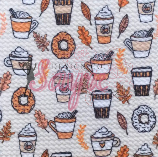 Pumpkin Spice- Bullet Fabric