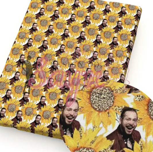Sunflower Posty- Bullet Fabric