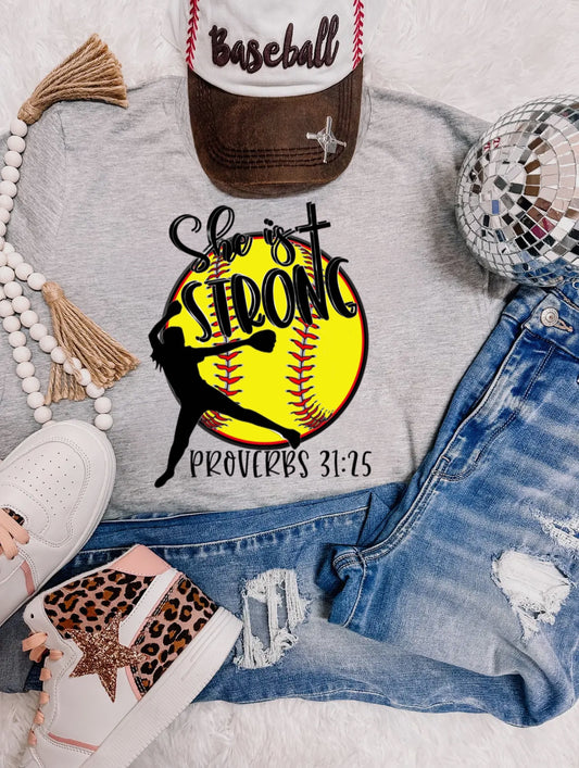 She is Strong Softball- Youth