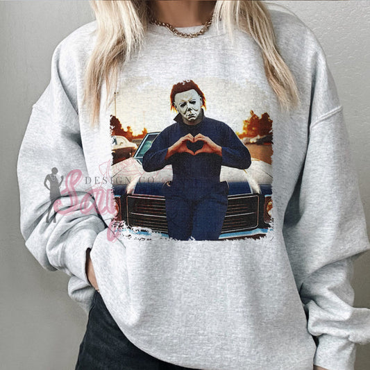 Michael Myers Heart Shirt/Sweatshirt