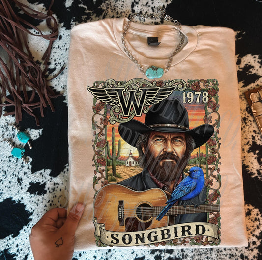 Songbird Western Shirt Tee/Sweatshirt/Hoodie