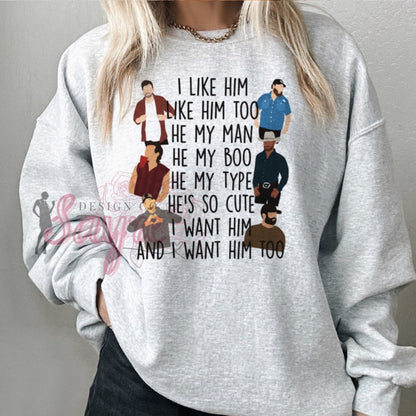 Country Singer That’s My Man Shirt/Sweatshirt