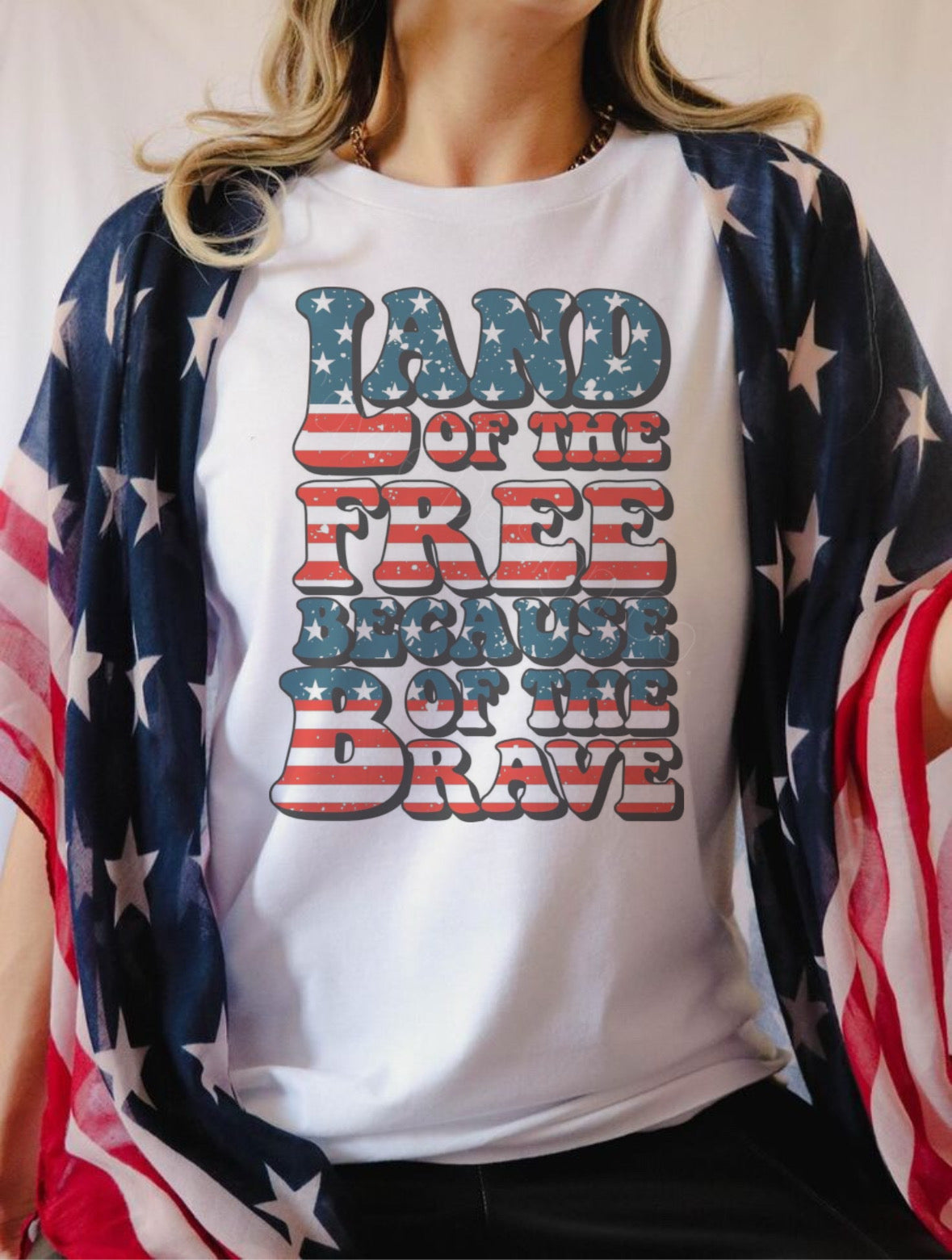 Vintage Land of the Free- Baby-Youth