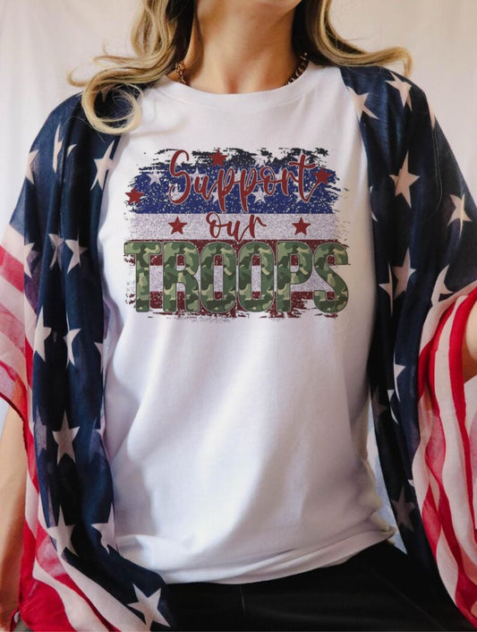 Support Our Troops Distressed- Baby-Youth