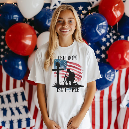 Freedom Isn’t Free Silhouette- Baby-Youth