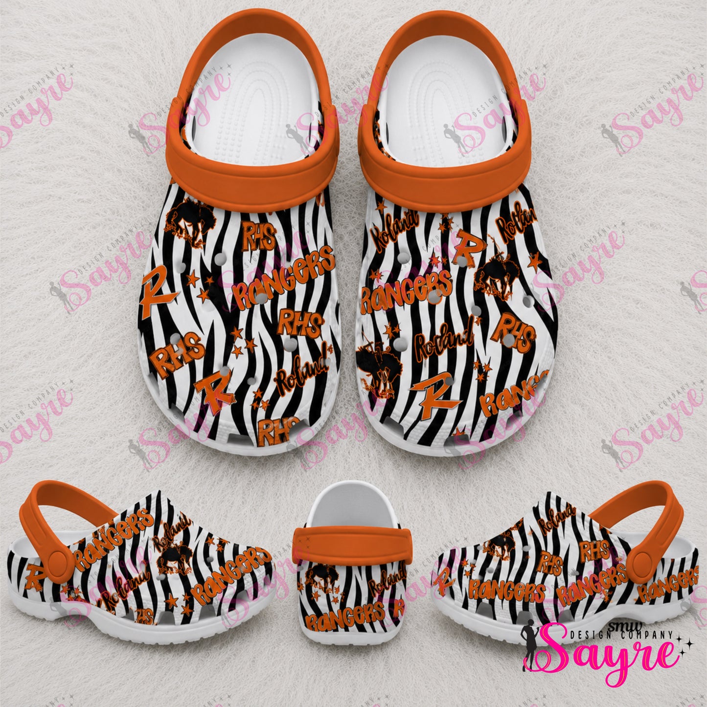 Adult Customizable Rubber Clogs