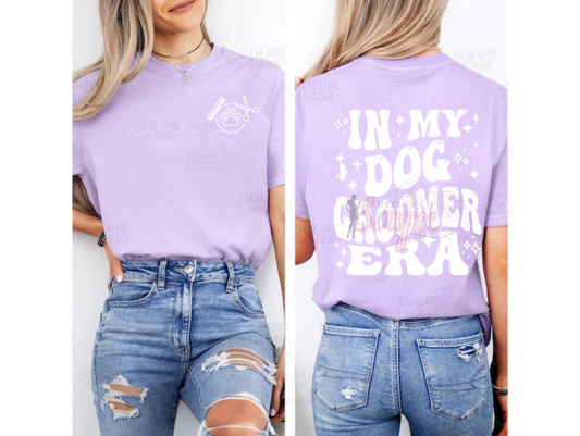 Dog Groomer Era Front/Back Tee *Tons of colors!*